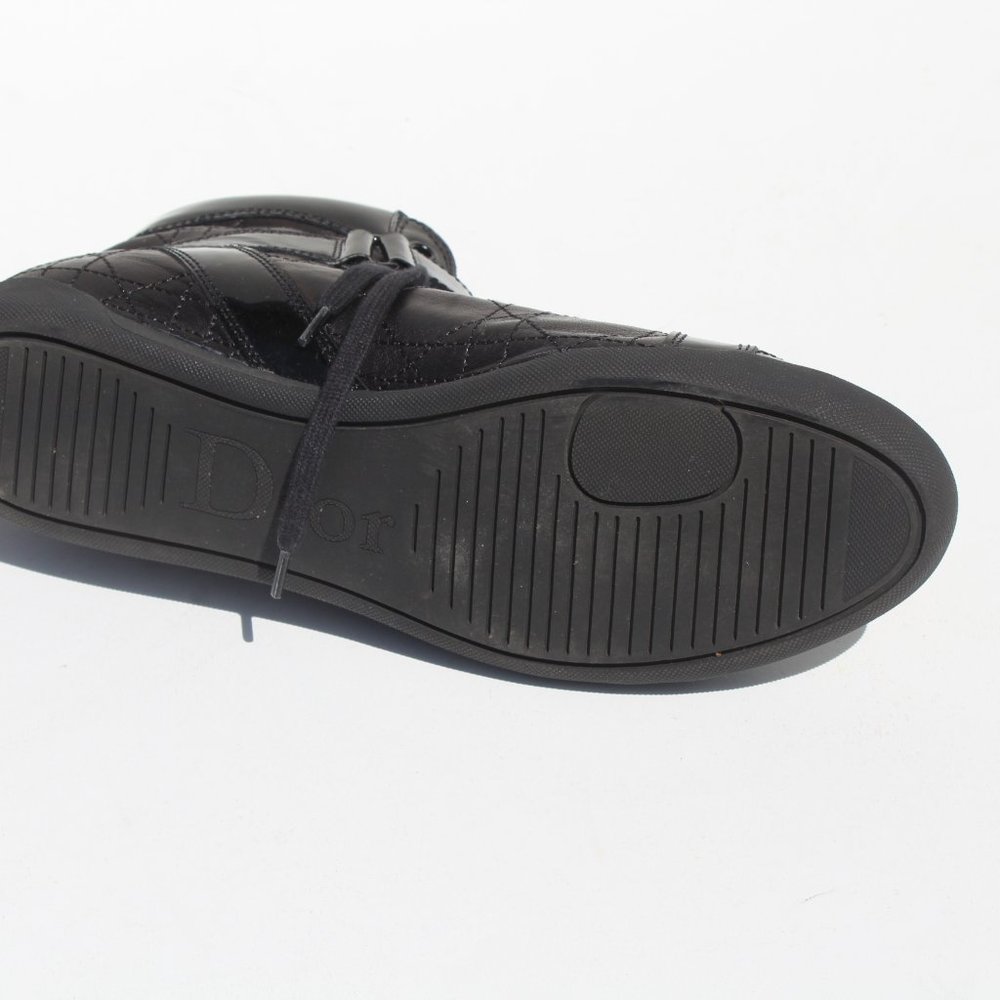 Black Christian Dior Sprint Basket High Top Shoes Sneakers Size 7 -SOLD - Picture 10 of 10